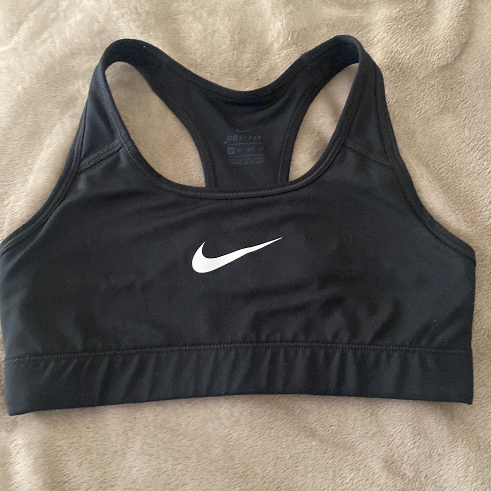 Nike Dri-Fit black sports bra-XS